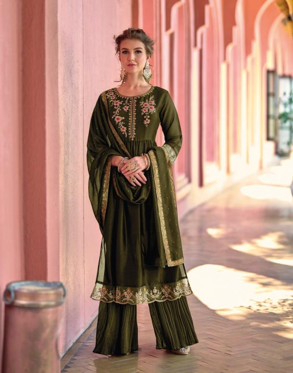 Lily And Lali Masakali Party wear Silk Kurti With Bottom Dupatta Collection